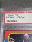 PSA NM-MT Grade 8 1986 Michael Jordan Fleer Number 57 Rookie Card