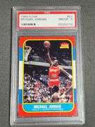 PSA NM-MT Grade 8 1986 Michael Jordan Fleer Number 57 Rookie Card