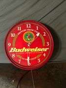 Budweiser 18" Clock