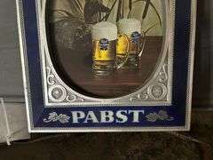Pabst Blue Ribbon Beer Sign