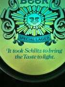 Schlitz Light Beer Sign