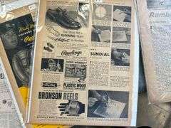Grouping of Assorted Autographed and Vintage Sports Prints and Memorabilia