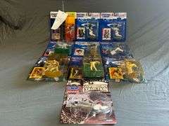 Ten Assorted Starting Lineup Baseball Figurines