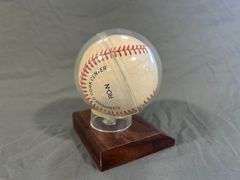 Warren Spahn Signed Baseball