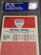 PSA NM-MT Grade 8 1986 Michael Jordan Fleer Number 57 Rookie Card