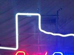 Bud Dry Texas Neon Beer Sign