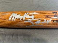 Manny Ramirez Autographed Glomar Enterprises Bat
