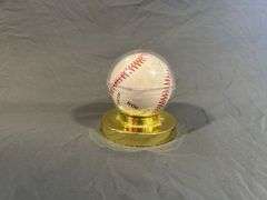 Chris Chambliss Autographed Baseball