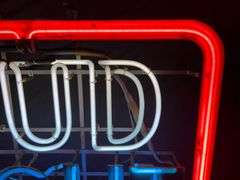 Bud Light Neon Sign