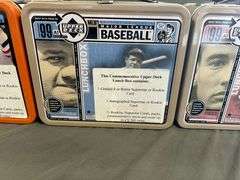 Six Upper Deck Commemorative Lunch Boxes