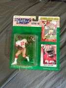 Eight Assorted Starting Lineup Baseball and Football Figurines