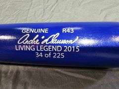 Andre Dawson Autographed Louisville Slugger Special Edition Bat