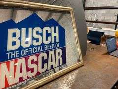 Busch Nascar 50" Mirror