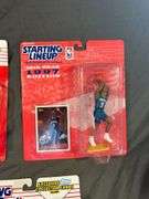 Eleven Starting Lineup Basketball Figurines