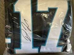 Devin Funchess Autographed Carolina Panthers Jersey