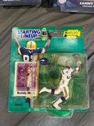 Eight Assorted Starting Lineup Baseball and Football Figurines