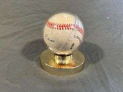 Hank Aaron Signed Baseball
