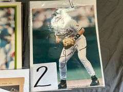 Grouping of Assorted Autographed and Vintage Sports Prints and Memorabilia