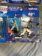 Ten Assorted Starting Lineup Baseball Figurines