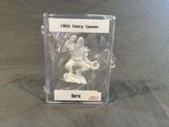 Three 1955 Dairy Queen Yankee Figurines (Yogi Berra, Mickey Mantle, Gerry Coleman)