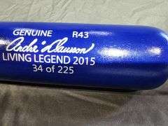 Andre Dawson Autographed Louisville Slugger Special Edition Bat