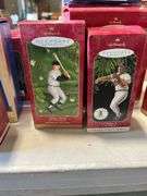 Grouping of Hallmark Keepsake Sports Ornaments