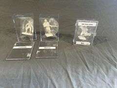 Three 1955 Dairy Queen Yankee Figurines (Yogi Berra, Mickey Mantle, Gerry Coleman)