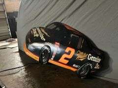 Rusty Wallace Miller Genuine Draft Lighted Beer Sign