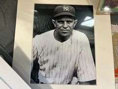 Grouping of Assorted Autographed and Vintage Sports Prints and Memorabilia