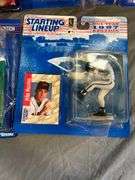 Ten Assorted Starting Lineup Baseball Figurines