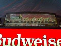 Budweiser Clydesdales 40" Pool Table Light