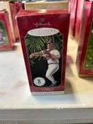 Grouping of Hallmark Keepsake Sports Ornaments