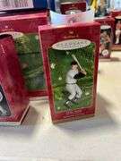 Grouping of Hallmark Keepsake Sports Ornaments