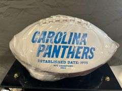 Kelvin Benjamin Autographed Carolina Panthers Football