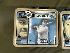 Six Upper Deck Commemorative Lunch Boxes