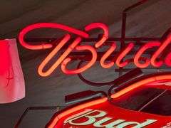 Budweiser Dale Earnhardt Jr Beer Sign