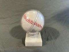 Jim "Catfish" Hunter Signed Baseball