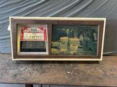 Budweiser Light Lighted Bar Clock