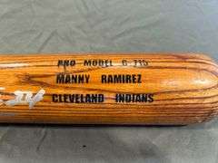 Manny Ramirez Autographed Glomar Enterprises Bat