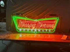 Krispy Kreme Doughnuts  Neon Sign