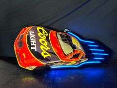 Coors Light Nascar Neon Beer Sign