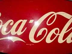 40" Coca-Cola Sign