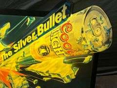 Coors Silver Bullet Lighted Sign