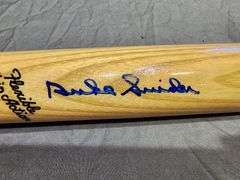 Duke Snider Autographed Adirondack Bat