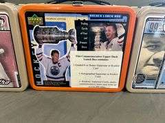 Six Upper Deck Commemorative Lunch Boxes