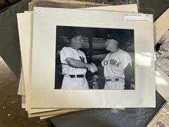 Grouping of Assorted Autographed and Vintage Sports Prints and Memorabilia