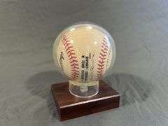 Warren Spahn Signed Baseball