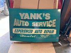 Autographed Chris Wheeler Yanks Auto Service Rear Deck Lid