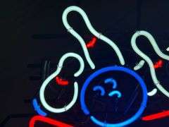 Budweiser Bowling Neon Sign