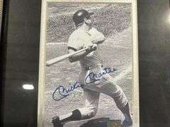 Framed Mickey Mantle Signed Photo